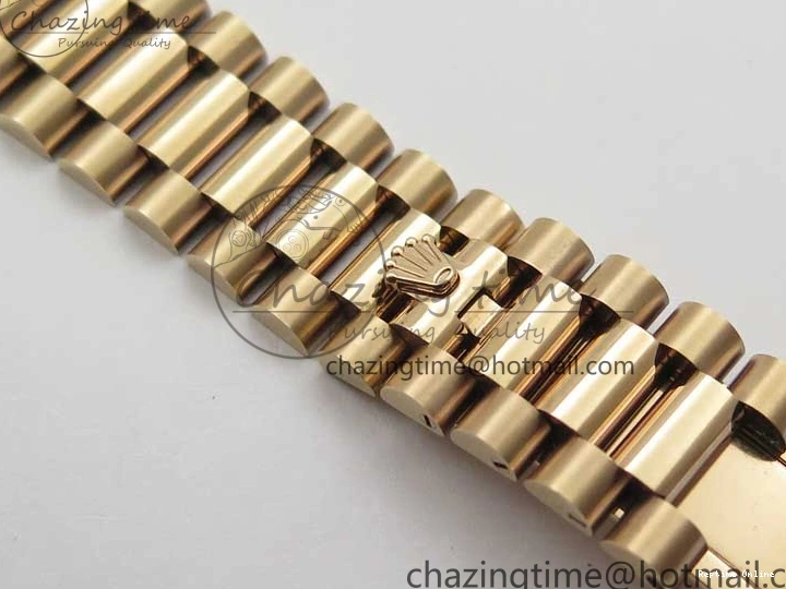 0409 Day-Date 40mm 228239 BP New Dial Version 904 RG T Crystal Markers RG Dial on RG President Bracelet A Popular 2834